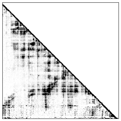 Reactivity heatmap for RNAPZ6_MCA_0000